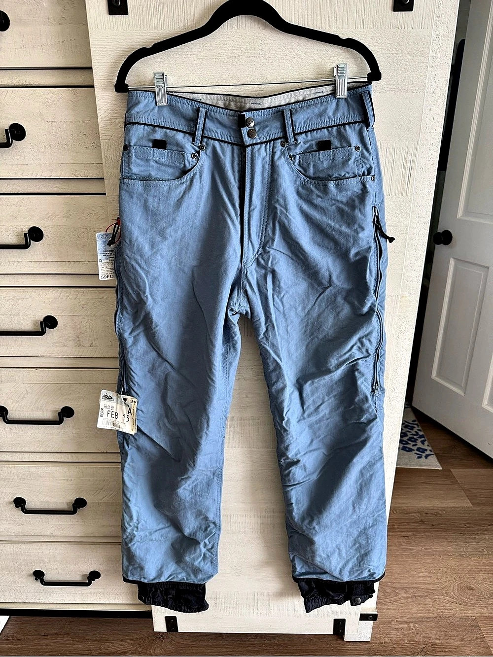 Burton Biolight Snowboard Pants Blue Medium